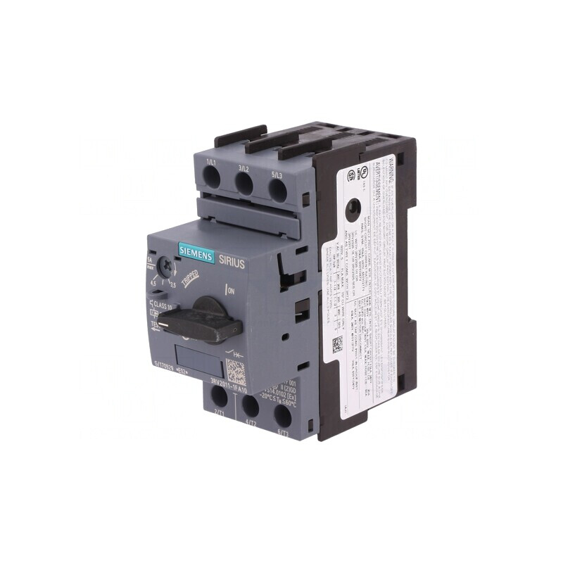 Întrerupător motor 1,5kW pentru șină DIN 3RV2 | Electronic-mag.ro | Componente Electronice