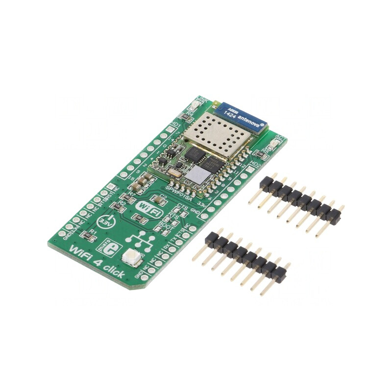 WiFi4 Click Board - Modem UART WiFi 3.3V | Electronic-mag.ro | Componente Electronice WiFi4 Click Board - Modem UART WiFi 3.3V | Electronic-mag.ro | Componente Electronice