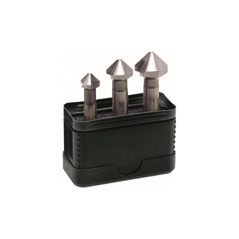 Set Adâncitoare Oțel Rapid HSS 3 Buc. | Electronic-mag.ro | Componente Electronice