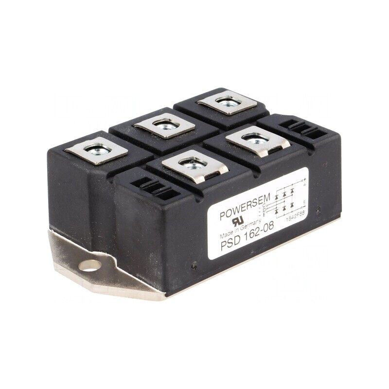 Punte Redresoare Trifazat 0.8kV 175A 1.8kA PSD 162/08 | Electronic-mag.ro | Componente Electronice