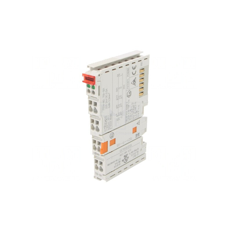 Ieşiri Digitală pentru Şină DIN IP20, 2 Canale, 12x100x69,8mm | Electronic-mag.ro | Componente Electronice