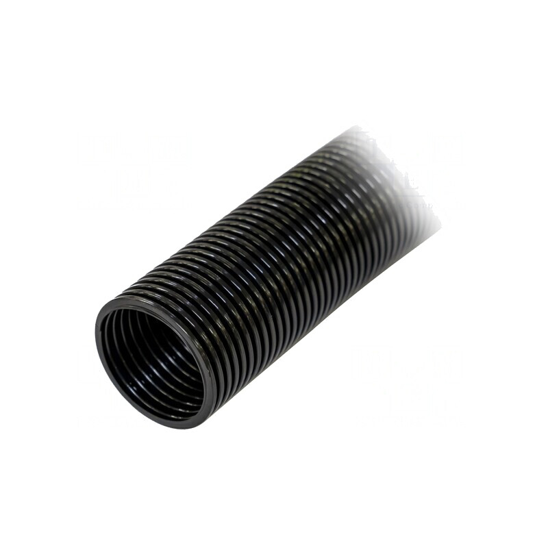 Tub de protecție negru, 10m, poliamidă 6, 5mm | Electronic-mag.ro | Componente Electronice