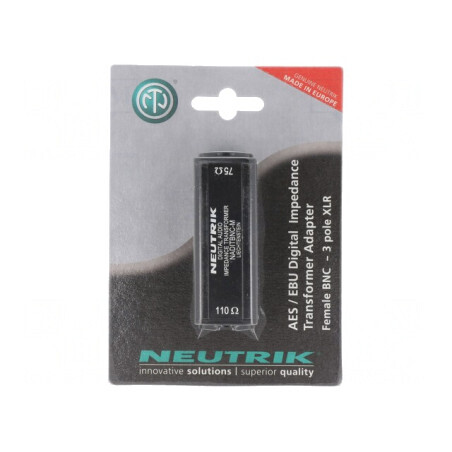 "AES/EBU Male XLR to BNC Coupler" | Electronic-mag.ro | Componente Electronice