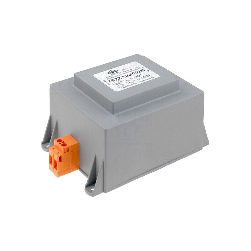 Transformator încapsulat 100VA 230V-12V 8.33A cu șurub | Electronic-mag.ro | Componente Electronice