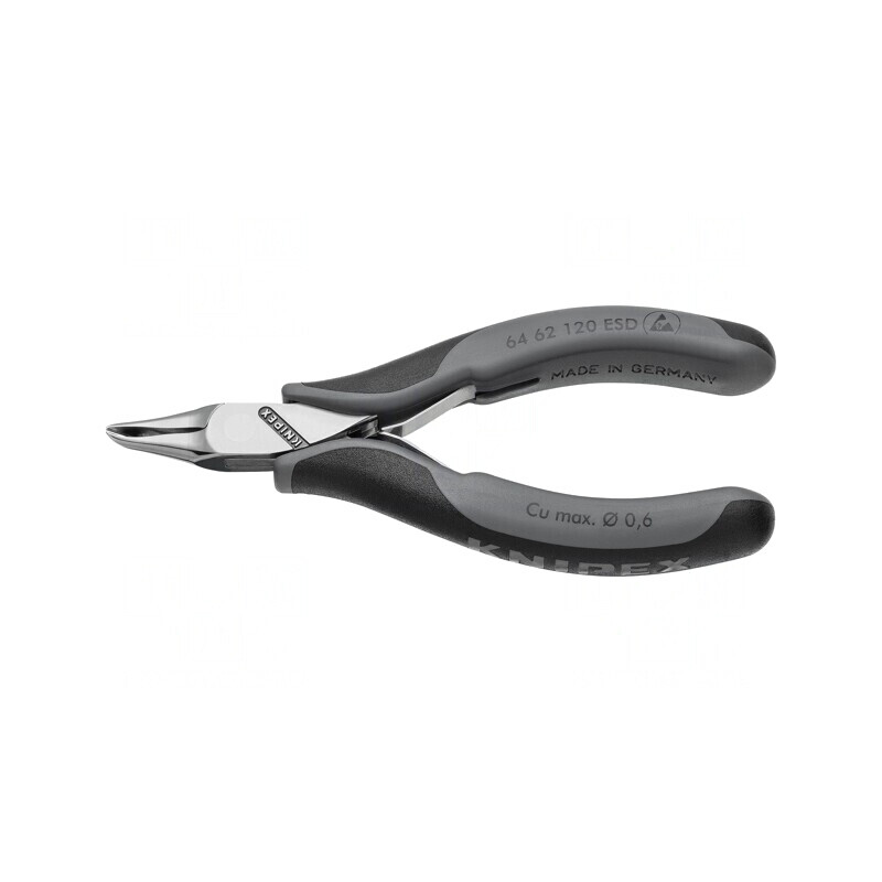 Clești frontali pentru tăiere ESD cu mânere bicomponente 120mm | Electronic-mag.ro | Componente Electronice