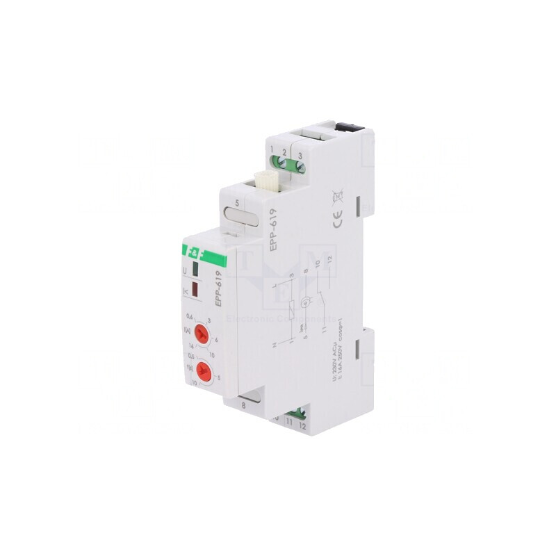 Releu Monitorizare Curent AC 230V EPP-619 | Electronic-mag.ro | Componente Electronice Releu Monitorizare Curent AC 230V EPP-619 | Electronic-mag.ro | Componente Electronice
