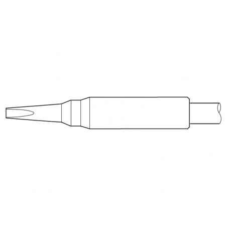 Vârf Şurubelniţă 0,6x0,3mm | Electronic-mag.ro | Componente Electronice