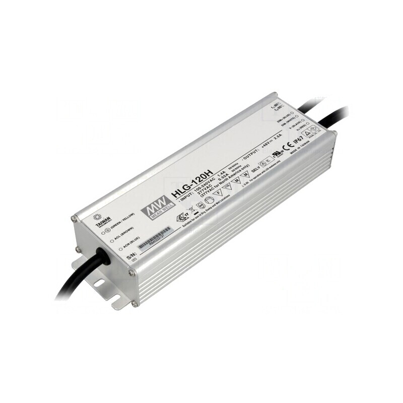 Alimentator LED 120W 20V 6A IP67 | Electronic-mag.ro | Componente Electronice