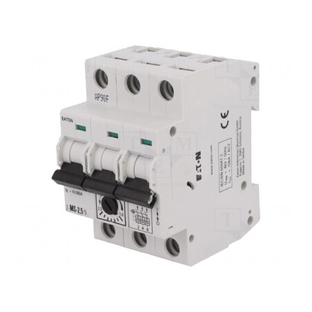 Întrerupător Motor 0,75kW 220-440V DIN IP20 | Electronic-mag.ro | Componente Electronice