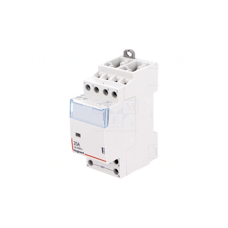 Contactor 4P 230VAC 25A 2NO 2NC | Electronic-mag.ro | Componente Electronice