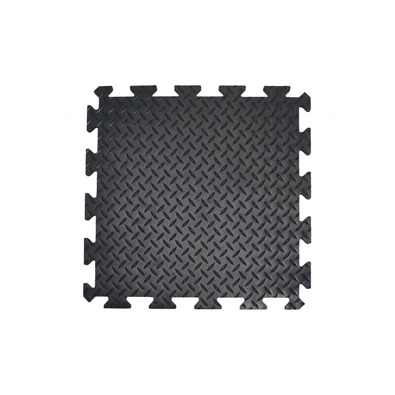 Covor Anti-Oboseală Spumă PVC Negru 0.5m x 0.5m | Electronic-mag.ro | Componente Electronice