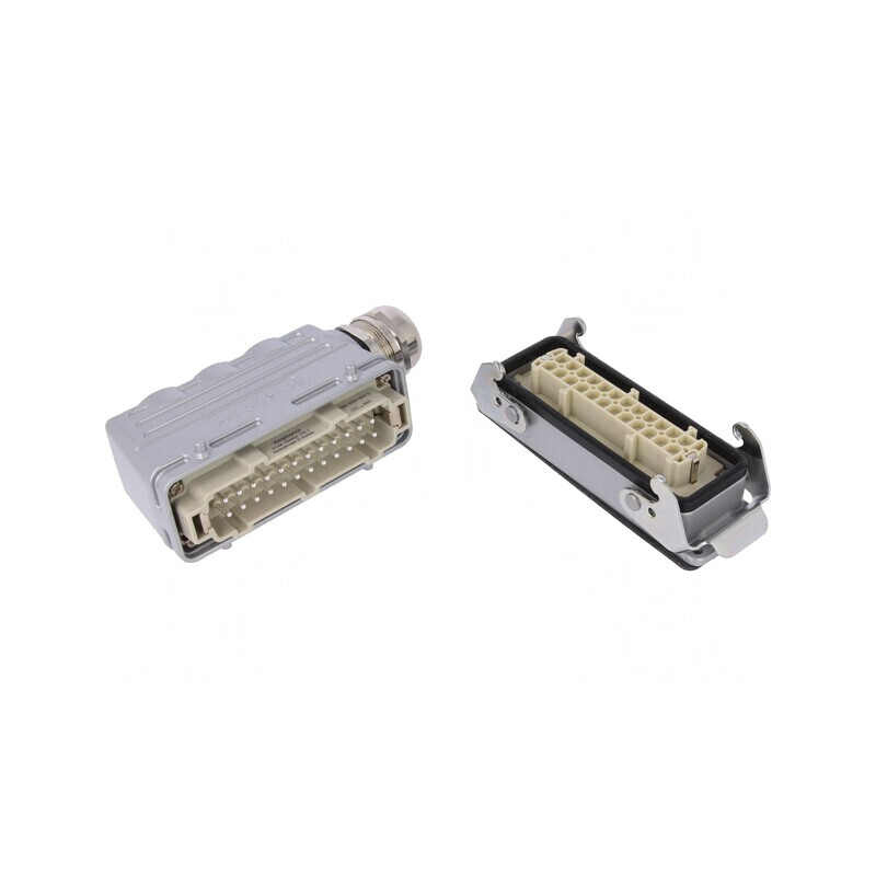 Conector HDC Tată-Mamă 24P E24 | Electronic-mag.ro | Componente Electronice