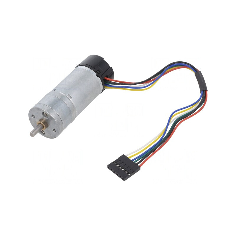 Motor DC cu Encodare și Transmisie 6V 6.5A 20.4:1 | Electronic-mag.ro | Componente Electronice