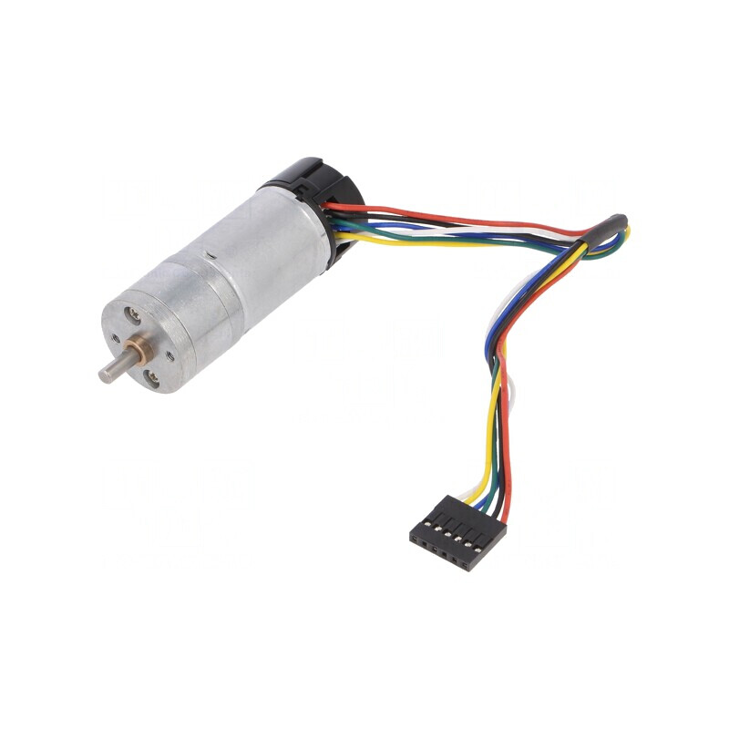 Motor DC cu Codificator și Transmisie HP 12V 47:1 Metal | Electronic-mag.ro | Componente Electronice