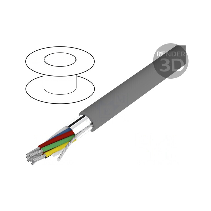 Cablu Alpha Essential Ecranat 8x24AWG PVC 6300/8 | Electronic-mag.ro | Componente Electronice