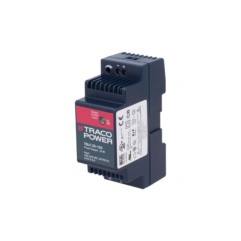 Alimentator Pulsatoriu DIN 25W 24V DC 1.05A | Electronic-mag.ro | Componente Electronice