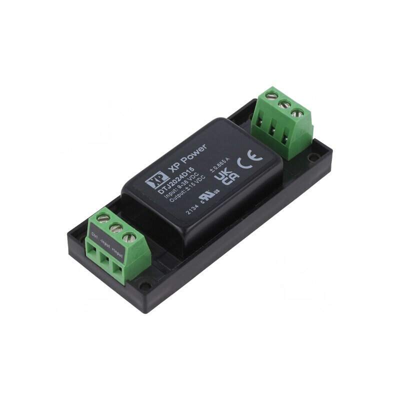 Convertor DC/DC 20W 9-36V la ±15V | Electronic-mag.ro | Componente Electronice