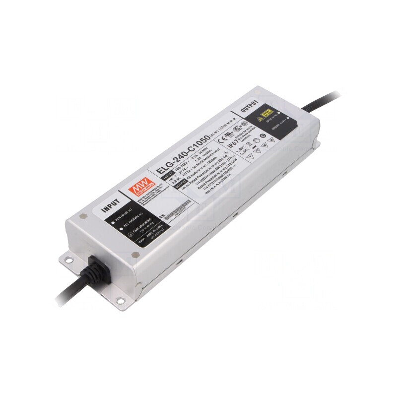 Alimentator LED 239.4W 114-228VDC 1050mA IP67 | Electronic-mag.ro | Componente Electronice