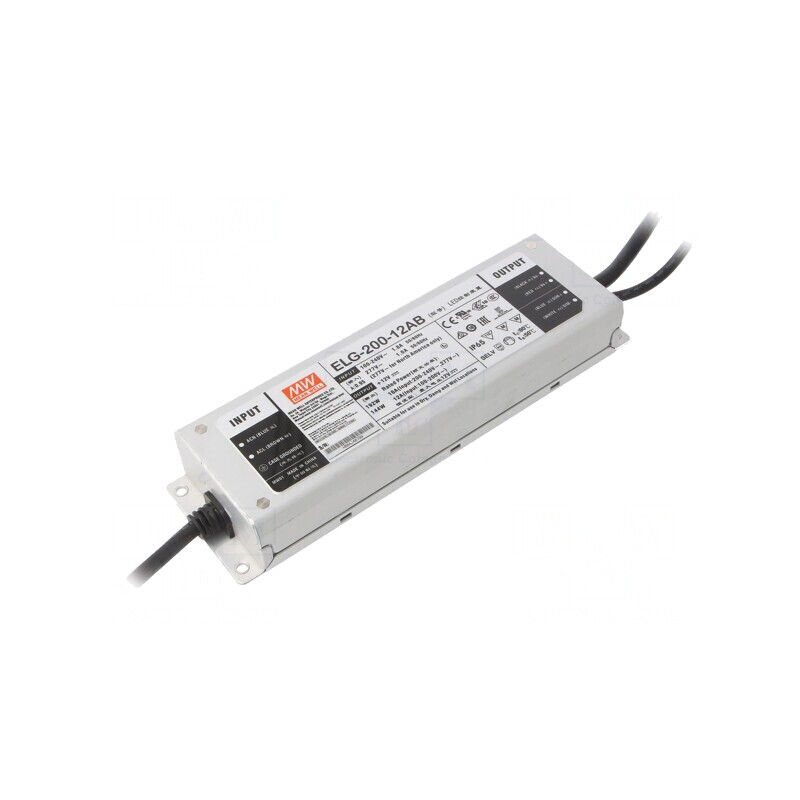 Alimentator LED 192W 12V IP65 | Electronic-mag.ro | Componente Electronice