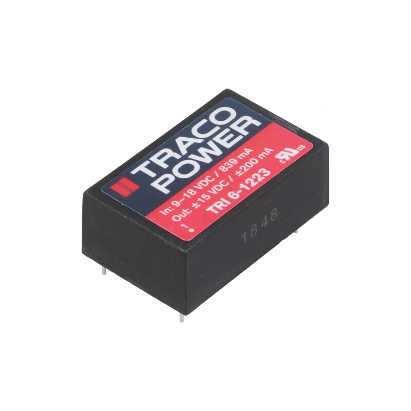 Convertor DC/DC 6W 9-18V la 15V/-15V DIP24 | Electronic-mag.ro | Componente Electronice