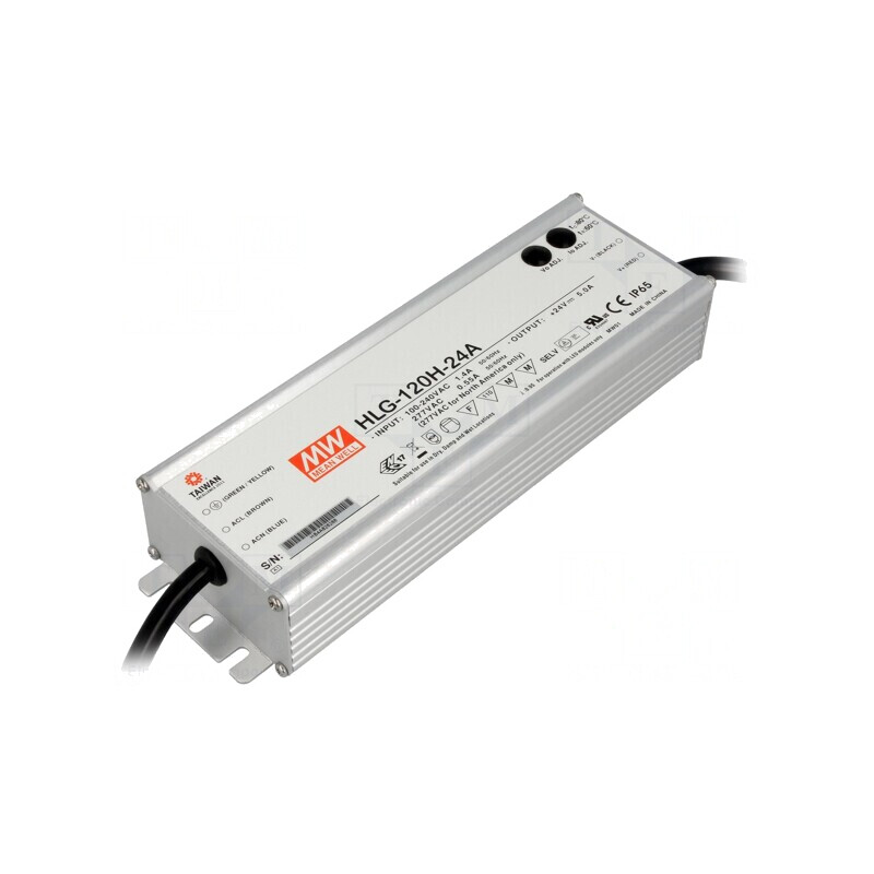 Alimentator LED 120W 24V IP65 | Electronic-mag.ro | Componente Electronice