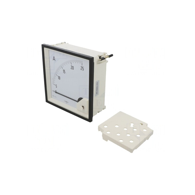 Ampermetru pe panou AC 0-25A True RMS Clasa 1.5 40-72Hz | Electronic-mag.ro | Componente Electronice