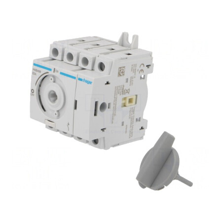 Separator-întrerupător 4P 63A 415V pentru şină DIN | Electronic-mag.ro | Componente Electronice