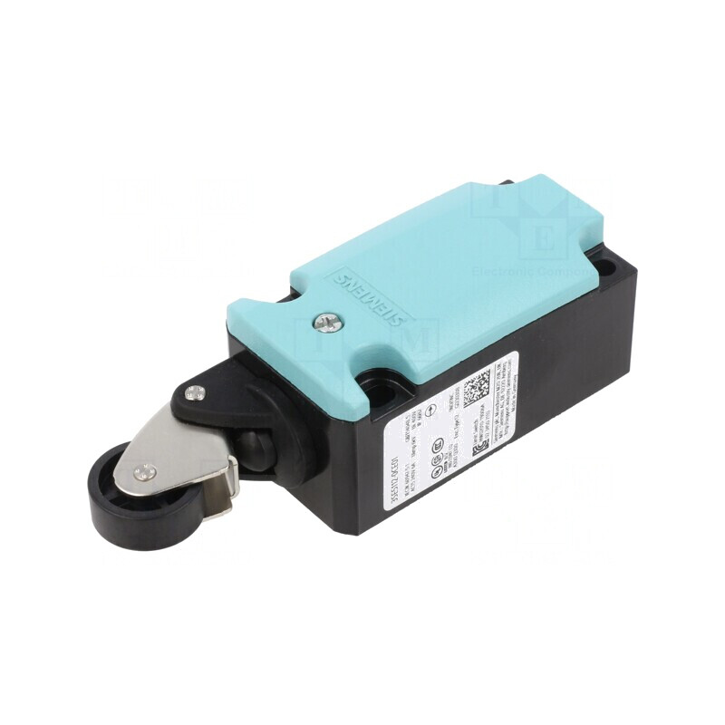Limitator Cursă Manetă 20mm cu Rola Plastic Ø22mm 10A | Electronic-mag.ro | Componente Electronice