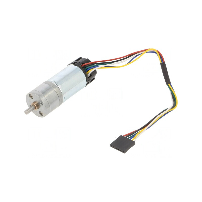 Motor DC cu codificator și transmisie metalică 6V 34:1 | Electronic-mag.ro | Componente Electronice