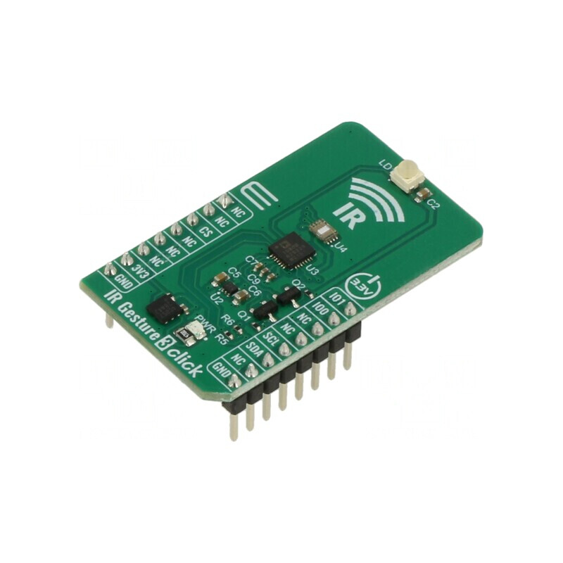 Placă Recunoaștere Gesturi IR Gesture 3 Click I2C ADPD1080 | Electronic-mag.ro | Componente Electronice Placă Recunoaștere Gesturi IR Gesture 3 Click I2C ADPD1080 | Electronic-mag.ro | Componente Electronice
