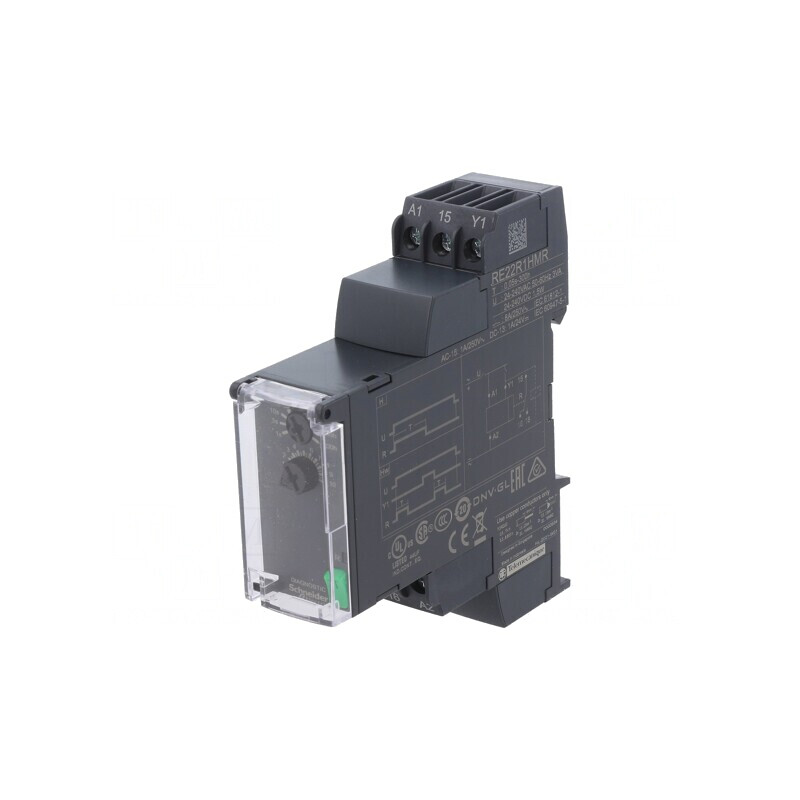 Releu Temporizator SPDT 24-240V AC/DC 8A | Electronic-mag.ro | Componente Electronice