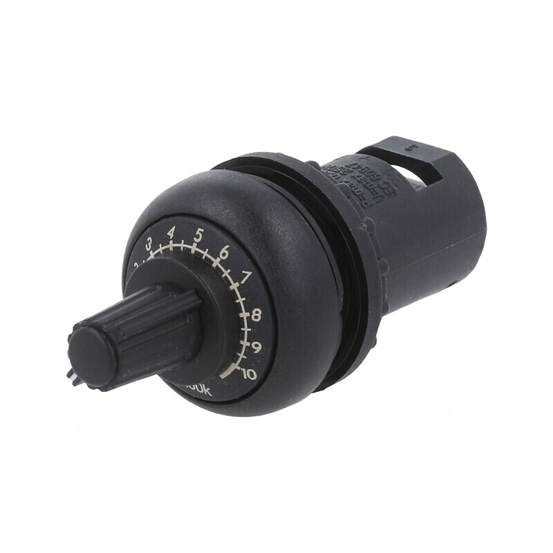 Potentiometru 22mm 100kΩ IP66 RMQ-Titan | Electronic-mag.ro | Componente Electronice