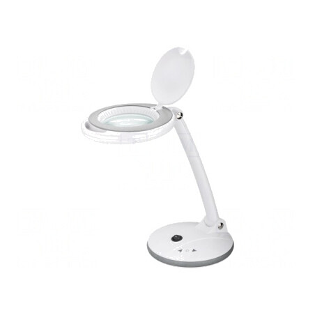 Lupă de masă LED 6W 6500K Ø100mm | Electronic-mag.ro | Componente Electronice