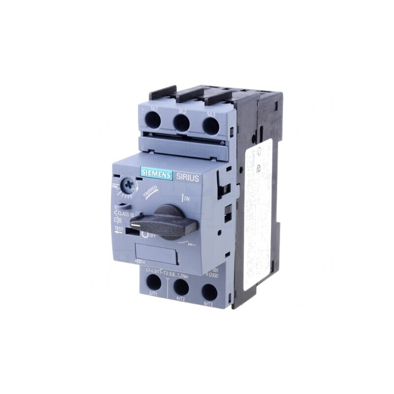 Întrerupător Motor 3kW 220-690V pentru Șină DIN | Electronic-mag.ro | Componente Electronice