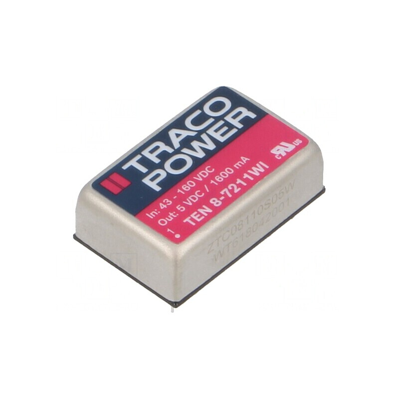 Convertor DC/DC 8W Uintr 43-160V Uieş 5V 1600mA DIP24 | Electronic-mag.ro | Componente Electronice