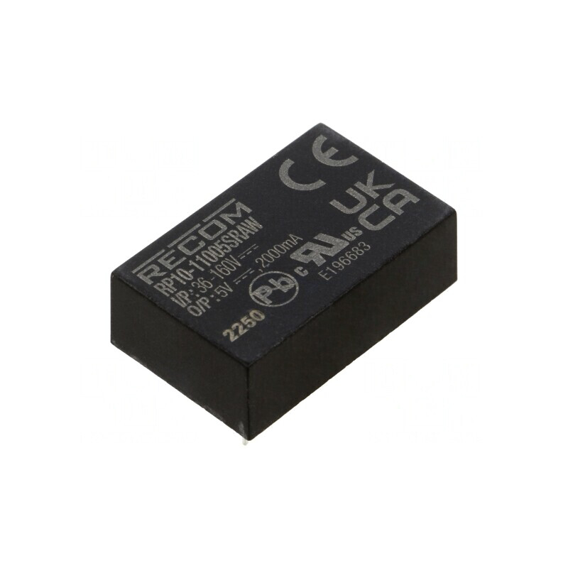 Convertor DC/DC 10W 36-160V la 5V 2A DIP24 | Electronic-mag.ro | Componente Electronice
