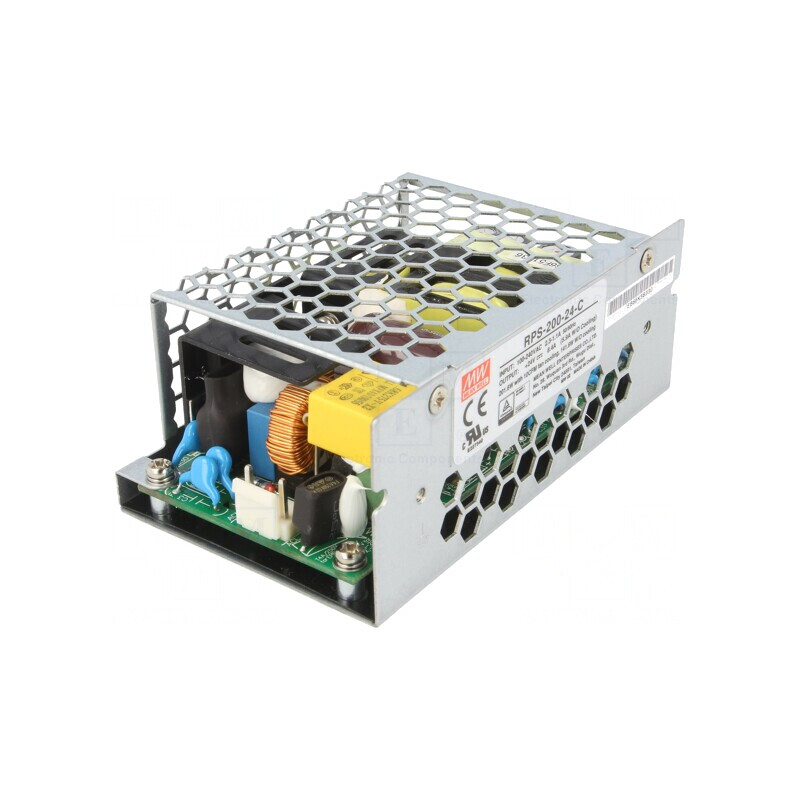 Alimentator Pulsatoriu 200W 113-370VDC 80-264VAC RPS-200-24-C | Electronic-mag.ro | Componente Electronice