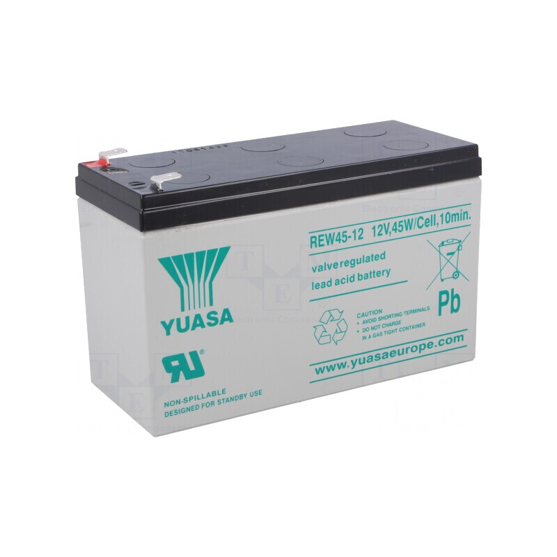 Baterie plumb-acid 12V 8Ah AGM fără întreținere | Electronic-mag.ro | Componente Electronice