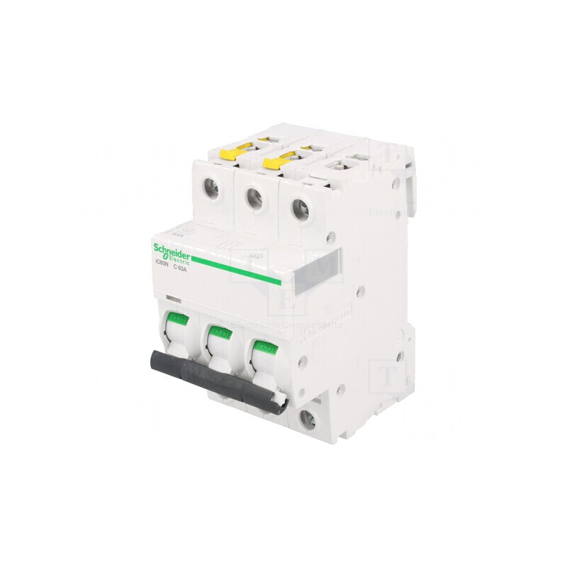 Întrerupător de Supracurent 400V 63A 3P C A9F04363 | Electronic-mag.ro | Componente Electronice