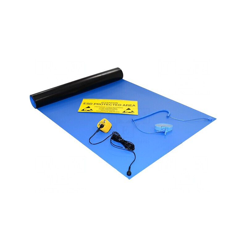 Kit Protecție Antistatică pentru Masă ESD 1.2m x 600mm | Electronic-mag.ro | Componente Electronice