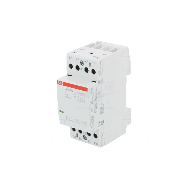 Contactor 4-Poli 25A 24V NC | Electronic-mag.ro | Componente Electronice
