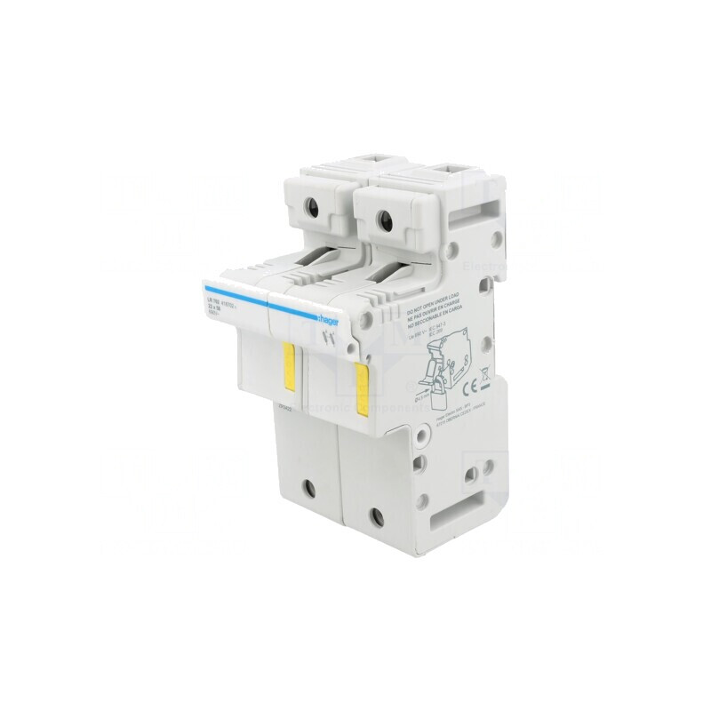 Separator cu Fuzibil 22x58mm pentru Șină DIN 125A 690V IP20 | Electronic-mag.ro | Componente Electronice
