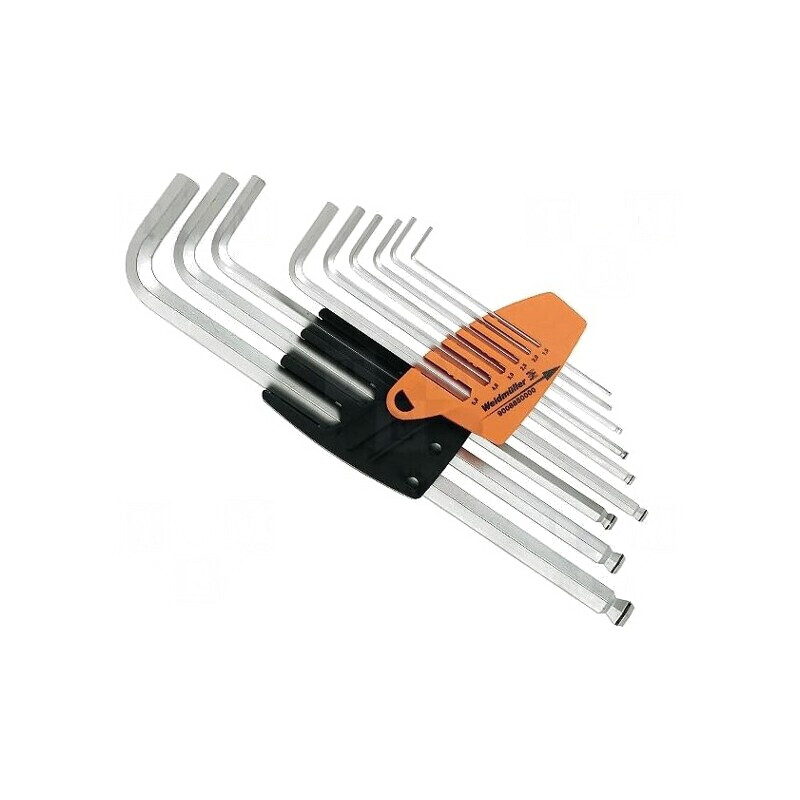 Set chei imbus oțel crom-vanadium 9 bucăți | Electronic-mag.ro | Componente Electronice