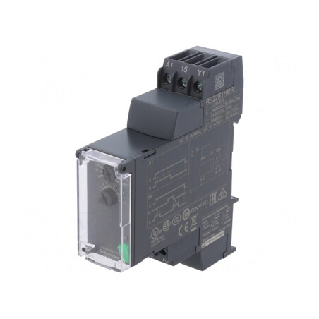 Timer Programabil SPDT 0,05s-300h 24-240V | Electronic-mag.ro | Componente Electronice