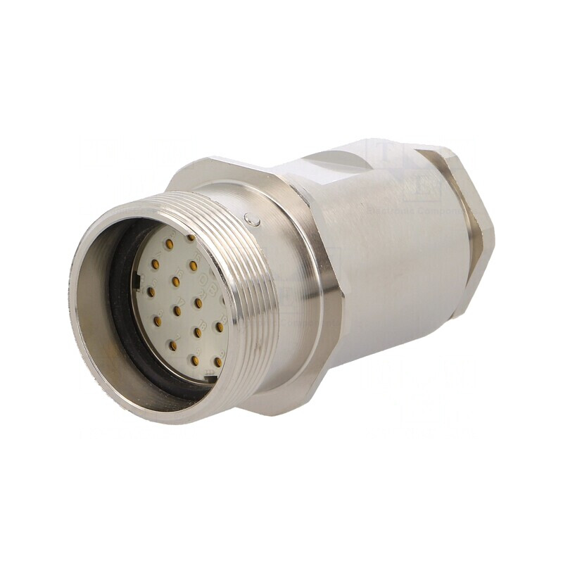 Mufă Mamă ZYLIN M27 21 Pin pentru Lipire pe Cablu 6,5-16mm | Electronic-mag.ro | Componente Electronice