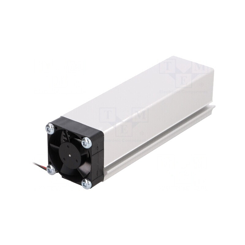 Radiator Aluminiu Brut 100mm x 30mm x 30mm 12VDC | Electronic-mag.ro | Componente Electronice