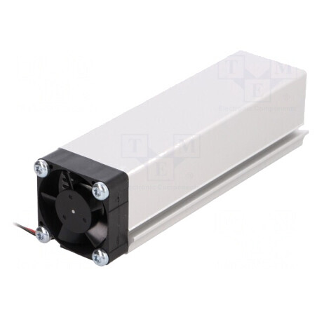 Radiator Aluminiu Brut 100mm x 30mm x 30mm 12VDC | Electronic-mag.ro | Componente Electronice