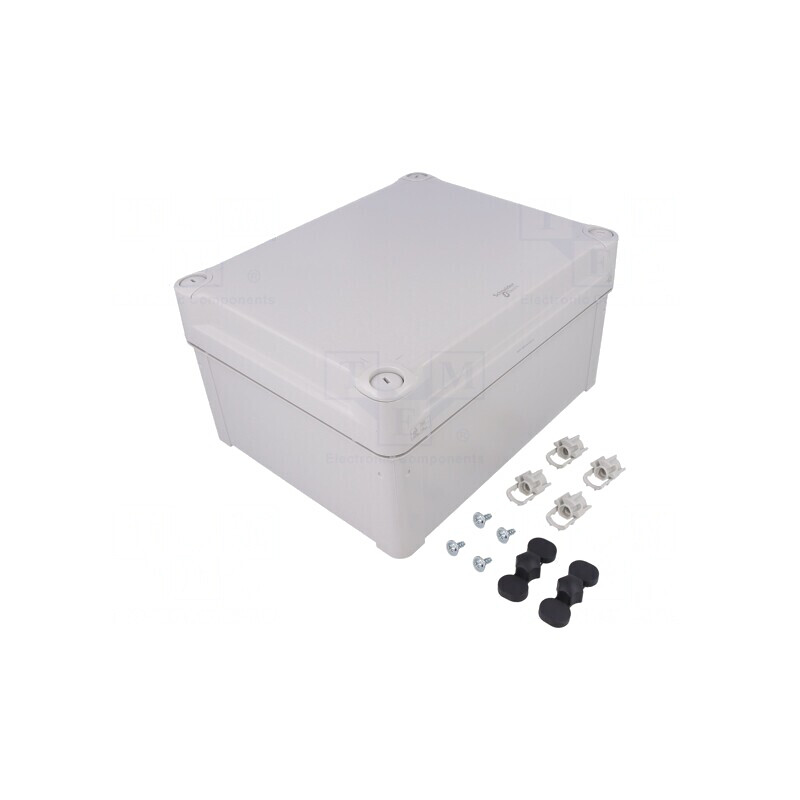 Carcasă Universală Policarbonat Gri 194x241x127mm | Electronic-mag.ro | Componente Electronice