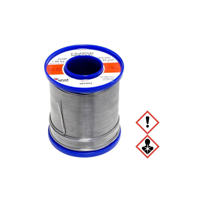 Sârmă de lipit cu plumb 1,2mm 1kg 190°C | Electronic-mag.ro | Componente Electronice