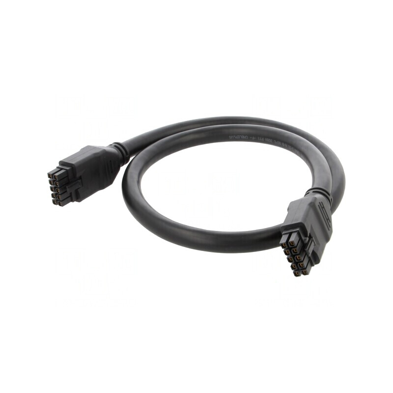 Cablu Mega-Fit Mamă 10 Pin 1m 10A PVC Aurit | Electronic-mag.ro | Componente Electronice